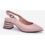 VINCEZA Womens Heeled Sandals With Pointed Toes | Shoptok.si