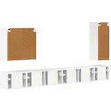  Namestitev na steno 6 pcs Visok sijaj bela - - Bela - 67.93 - 78,5 x 30 x 29,5 cm - 2025--Uvoz_2 | Shoptok.si
