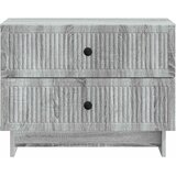  Noćni ormar Siva sonoma 62 x 34,5 x 47,5 cm Konstruirano drvo | shoptok.hr