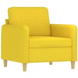  3-dijelni set sofa s jastucima svjetložuti od tkanine | shoptok.hr