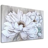  Slike na platnu nežno belo cveće (moderne slike na platnu) | ePonuda.com