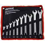 Awtools Flat-Ohn Keys Set 10el. 6,7,8,10,12,13,14,15,17,19 mm, (21379567) Cene