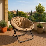  Baštenska stolica 80x80x76cm kapucino LP-718000K Cene