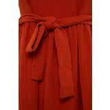 Trendyol Ženska haljina Basic brown | tamnocrvena | pink | ePonuda.com