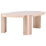 Venture Home ovalni klub stolić Kres 125 × 70,5 cm, ružičasta | shoptok.hr