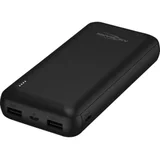 PB212 powerbank (rezervni akumulatorji) 20000 mAh Smart IC LiPo Micro USB\, USB-C®\, USB črna prikaz stanja, (20432591)