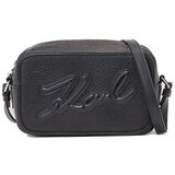 Karl Lagerfeld Torbe SKUARE CAMERA BAG GRAINY Črna Cene