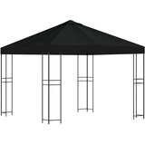 Gazebo 3 x 3 m Crna Poliester i čelik 190 gsm | Eponuda.com