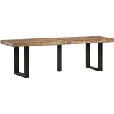 vidaXL Klop 160 cm trden predelan les in jeklo | Shoptok.si