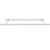 vidaXL ročna retraktibilna tenda rdeče in bele črte 350x250 cm | Shoptok.si