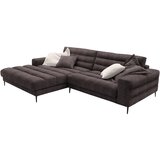 Pure Home Lifestyle SEDEŽNA GARNITURA, gladka tkanina rjava | Shoptok.si