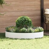  Prsten za saksiju Bijelo 120 x 120 x 20 cm Čelična vrata | shoptok.hr