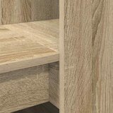  Stol s policom Sonoma hrast 122 x 67 x 145 cm Konstruirano drvo | shoptok.hr
