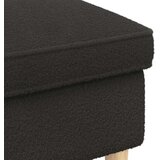  Stolica za noge Crna 55 x 35 x 41 cm Bouclé | Eponuda.ba