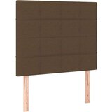  Box spring postelja z vzmetnico temno rjava 90x200 cm blago, (20899680) | Shoptok.si