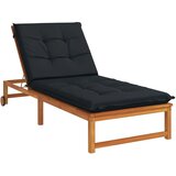  Jastučić za ležaljku GEMERT 100% poliester Tamno plava - Tamno plava 190 x 70 x 9 cm Melange | shoptok.hr