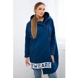 Kesi Insulated denim sweatshirt with zipper | shoptok.hr