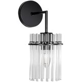  Zidna lampa 1xE27/60W/230V crna/prozirna | Eponuda.com