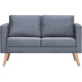 SOFA Dvosjed od Tkanine Tamno Siva | Eponuda.com
