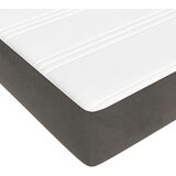  Madrac s oprugama tamnosivi 120x200x20 cm baršunasti | shoptok.hr