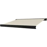 SUNFUN kazetna tenda crudo (bež boje, boja stalka: antracit, širina: 3,5 m, izvlačenje: 3 m) + bauhaus jamstvo 5 godina