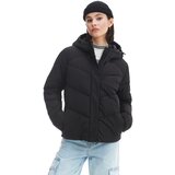 Cropp ženska jakna s kapuljačom - Crna 3772W-99X Cijene