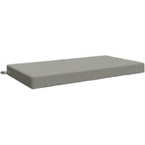  Jastuk za sjedalo SOEST 100% poliester Siva 120 x 80 x 10 cm Slike