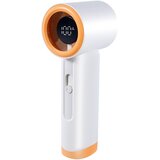 INF Digitalni turbo ročni mini ventilator z LED zaslonom, USB-C Beige, (5000286541) | Shoptok.si
