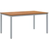  Vrtni Trpezarijski Set Set od 5 Sivi Prirodno Drvo Metal | shoptok.hr