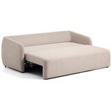 Kave Home Bež raztegljiva sedežna garnitura iz šenilje 218 cm Laira – | Shoptok.si