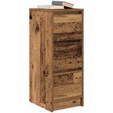  Komoda boja starog drva 29,5x34x76 cm konstruiranog drva | shoptok.hr