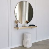 Woody Fashion gold 90 gold mirror Cene