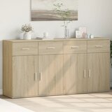 vidaXL Komoda 2 kom sonoma hrast 79x38x80 cm od konstruiranog drva Cijene