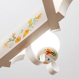  Brilagi - Luster na lancu QUEEN 6xE14/40W/230V buk/krem | Eponuda.com