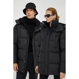 Rains Jakna 15040 Boxy Puffer Parka boja: crna, za zimu | shoptok.hr