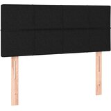  Krevet s oprugama i madracem crni 90x200 cm od tkanine | shoptok.hr