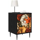  Noćni ormar GENNEP 2 kom. Crni hrast 36 x 33 x 51 cm | shoptok.hr