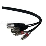 Kabal CM1.5RX-2 2×RCA – 2×XLR M 1,5 m