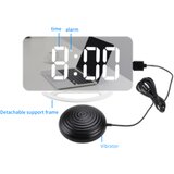 INF Zrcalna budilka z vibracijami in USB polnjenjem, (21545447) | Shoptok.si