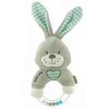 Plišana zvečka Zeko Grey & Mint