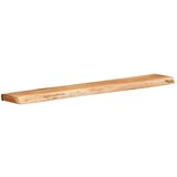 vidaXL Zidne police 2 kom 100x20x3,5 cm od masivnog bagremovog drva | shoptok.hr