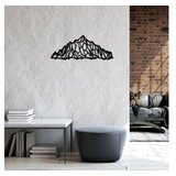 WALLXPERT metalna zidna kuka crna boja striped mountains | ePonuda.com