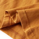  Dječja majica dugih rukava tamna oker boja 104 | shoptok.hr