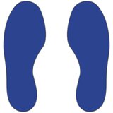  Talne oznake iz PVC-ja, odtisi stopal, 25 desnih / 25 levih, DE 50 kosov, modri | Shoptok.si