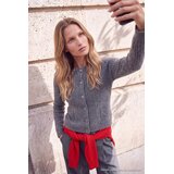 TRENDYOLMILLA ženski duks model Twoaw27Hi00142, antracit Cene