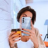 Techsuit Shockproof Clear Silicone prozorna maskica odporna na udarce za Samsung Galaxy A25 5G | Shoptok.si