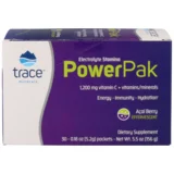 Trace Minerals Research Power Pak Electrolyte Stamina & Vitamin C - Acai