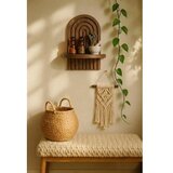 Hanah home Zidna polica, 20x35x13cm, Smeđa Cijene