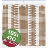 Quadrios 22P063 komplet ugljenoslojnih otpora 47 Ω aksijalno ožičen 0.25 W 5 % 1 Set Cijene