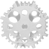 vidaXL Srebrni aluminij Aluminij Srednje Dekorativni umetci u